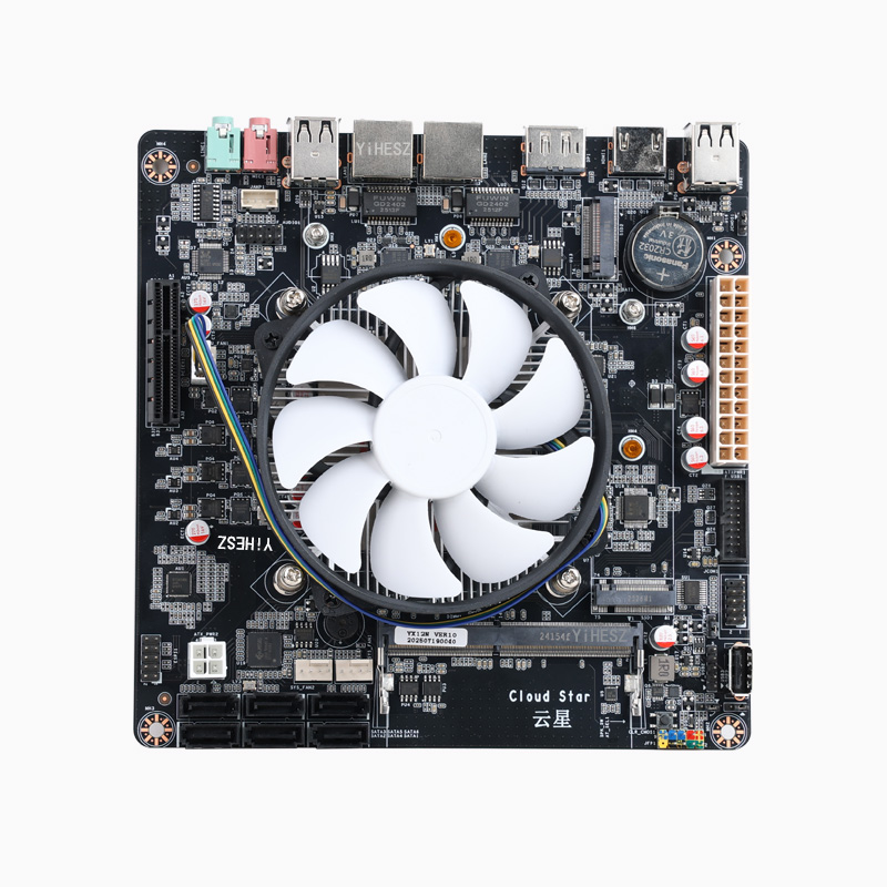 Nas Motherboard N100 6 Sata - لوحة أم N100/N150 NAS DDR4 مع