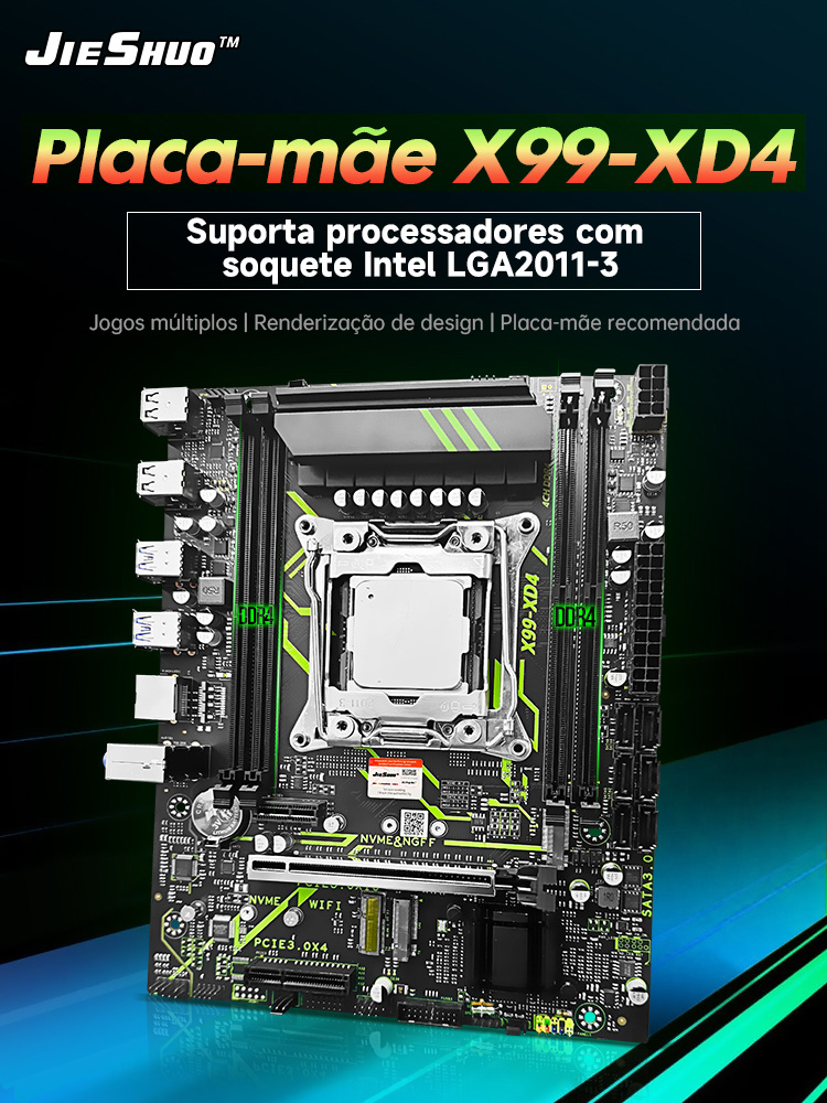 مجموعة ترقية للاعبين: لوحة أم  - مراجعة X99 Dual Cpu Motherboard Combo وسعره
