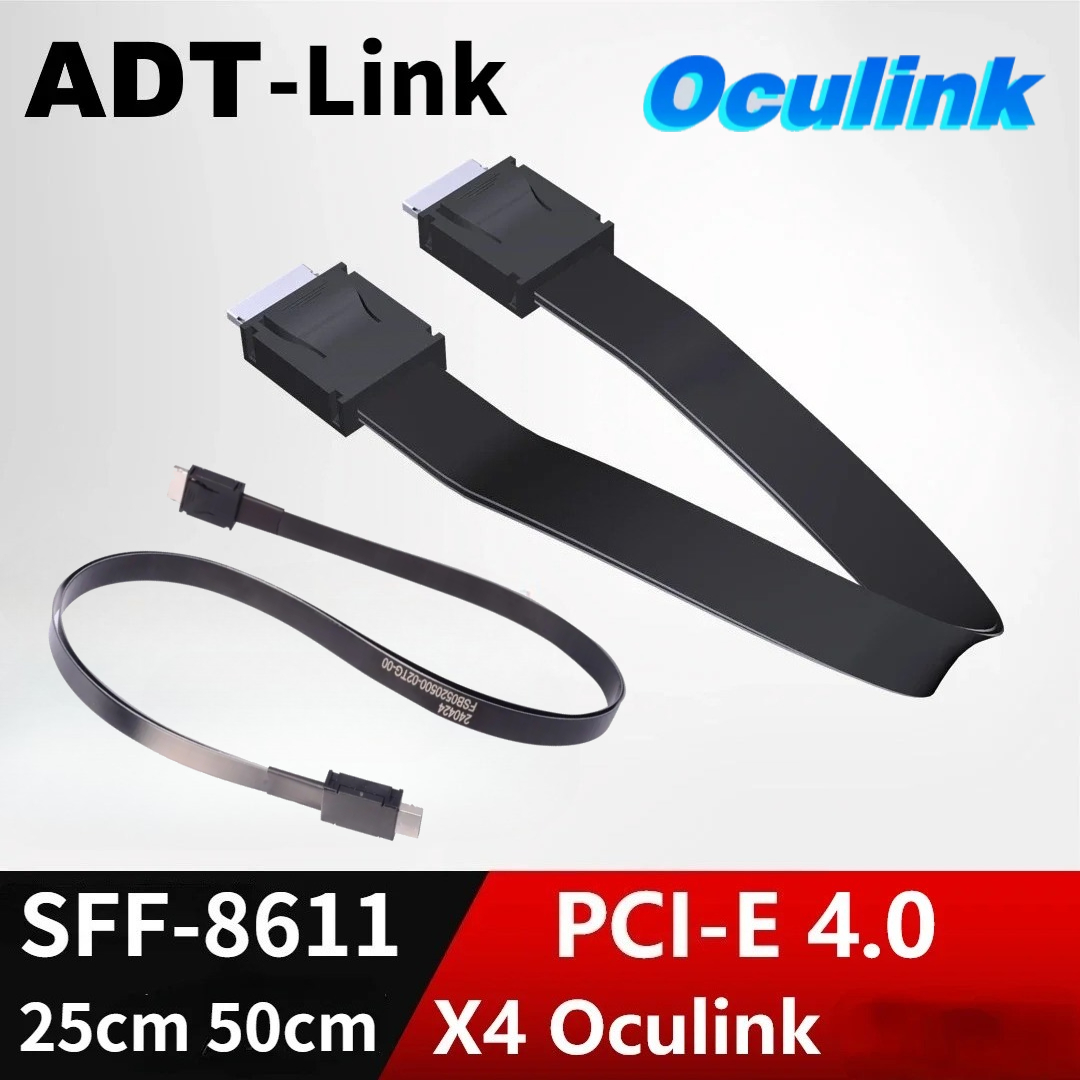 كابل تمديد 1M PCI-E 4.0 X4 SFF - مراجعة External Gpu Dock Pcie 4.0 Oculink وسعره