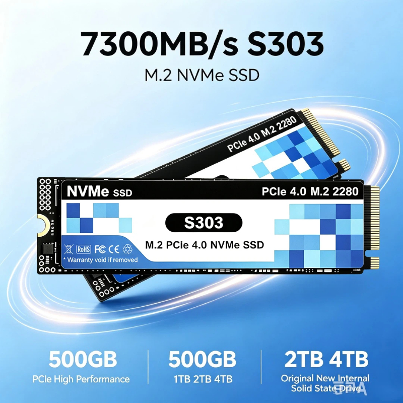 قرص SSD أصلي جديد S303 M.2 لعا - مراجعة M.2 Nvme 4Tb Pcie 4.0 Ssd وسعره