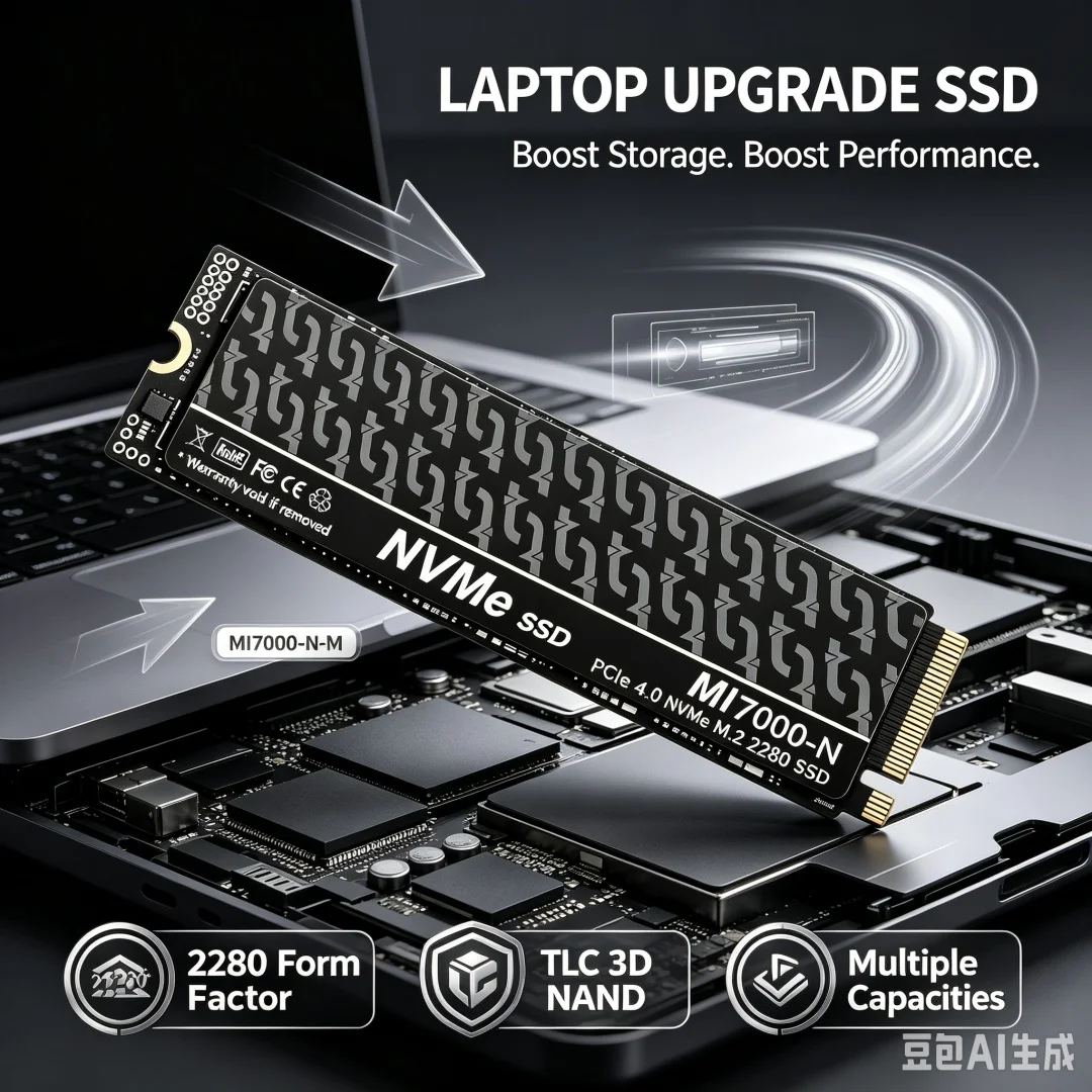 قرص SSD MI7000-N بسرعة 7300 مي - مراجعة M.2 Nvme 4Tb Pcie 4.0 Ssd وسعره