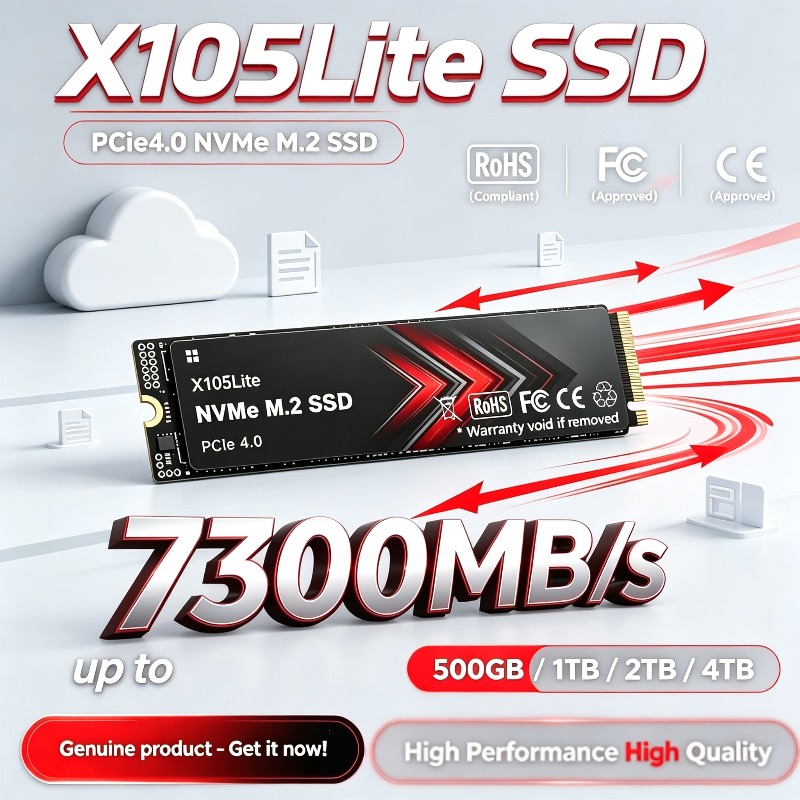 X105Lite M.2 NVMe SSD PCIe 4.0 - مراجعة M.2 Nvme 4Tb Pcie 4.0 Ssd وسعره