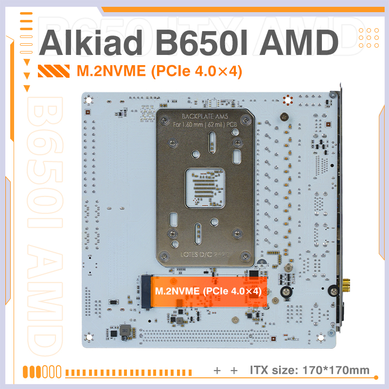 لوحة أم ERYING AM5 تدعم معالجا - مراجعة B650 Itx Motherboard Wifi وسعره