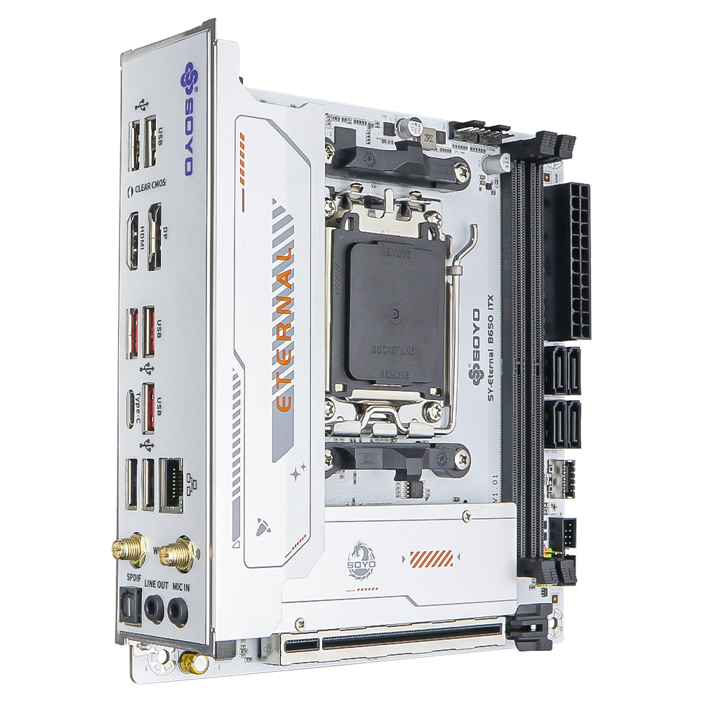 لوحة أم SOYO Eternal B650ITX ب - مراجعة B650 Itx Motherboard Wifi وسعره