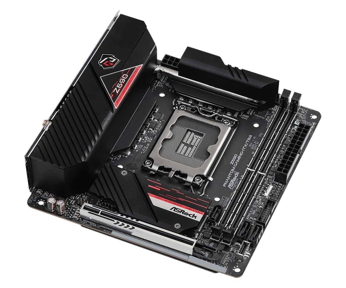 لوحة أم ASROCK Z690 Phantom Ga - مراجعة Lga 1700 Ddr5 Itx Motherboard وسعره